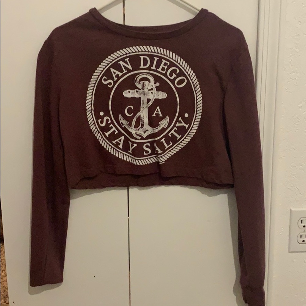 Crop Top Long Sleeve